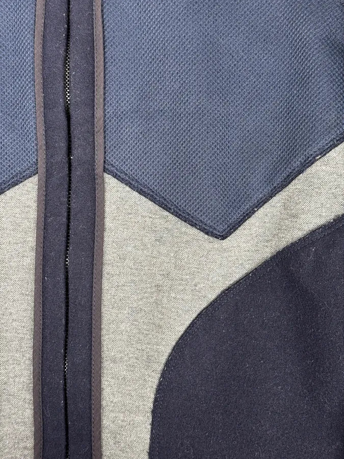 AW2007 Marithé + François Girbaud Navy Technical Padded Bomber Jacket UvBzkvE 10