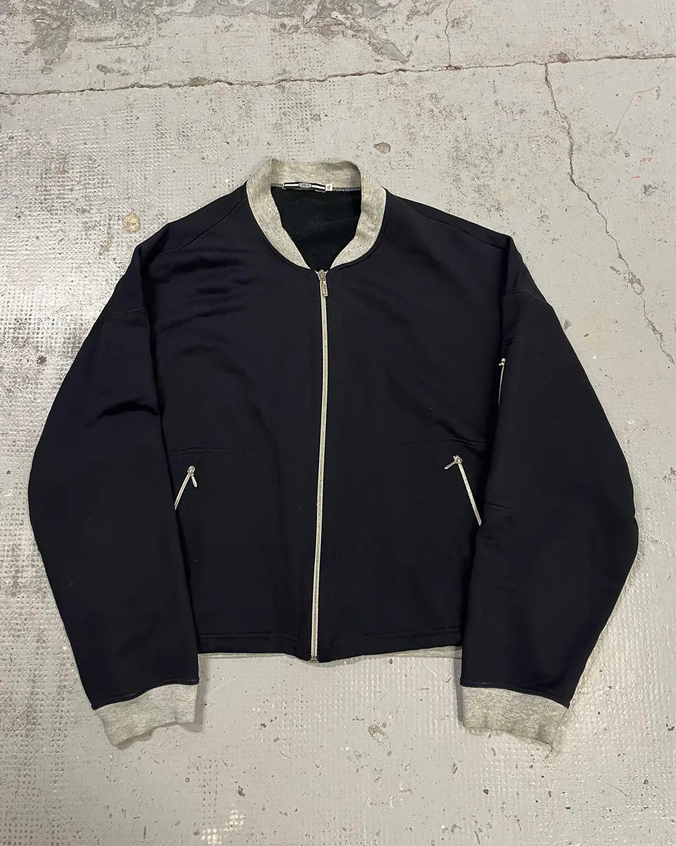 1990s Marithé et François Girbaud Navy & Grey Track Jacket UGaYDAa 0