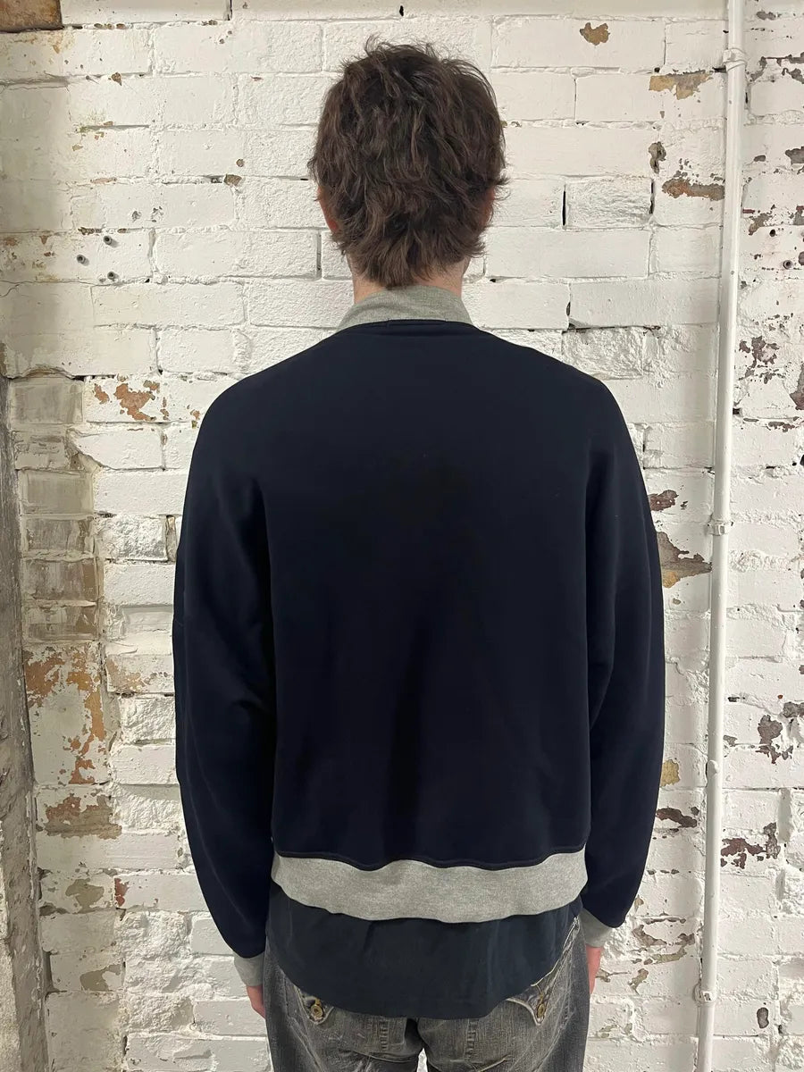 1990s Marithé et François Girbaud Navy & Grey Track Jacket UGaYDAa 2