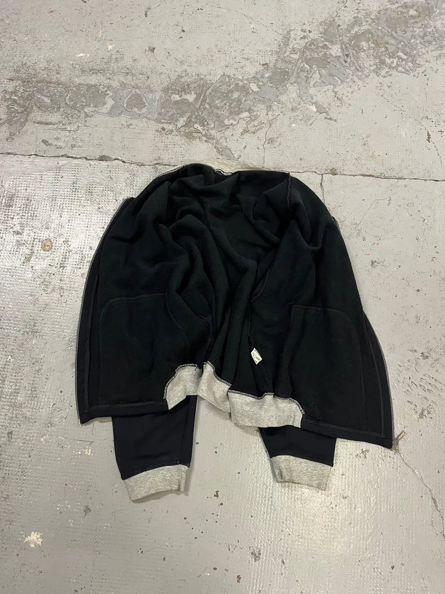 1990s Marithé et François Girbaud Navy & Grey Track Jacket UGaYDAa 7