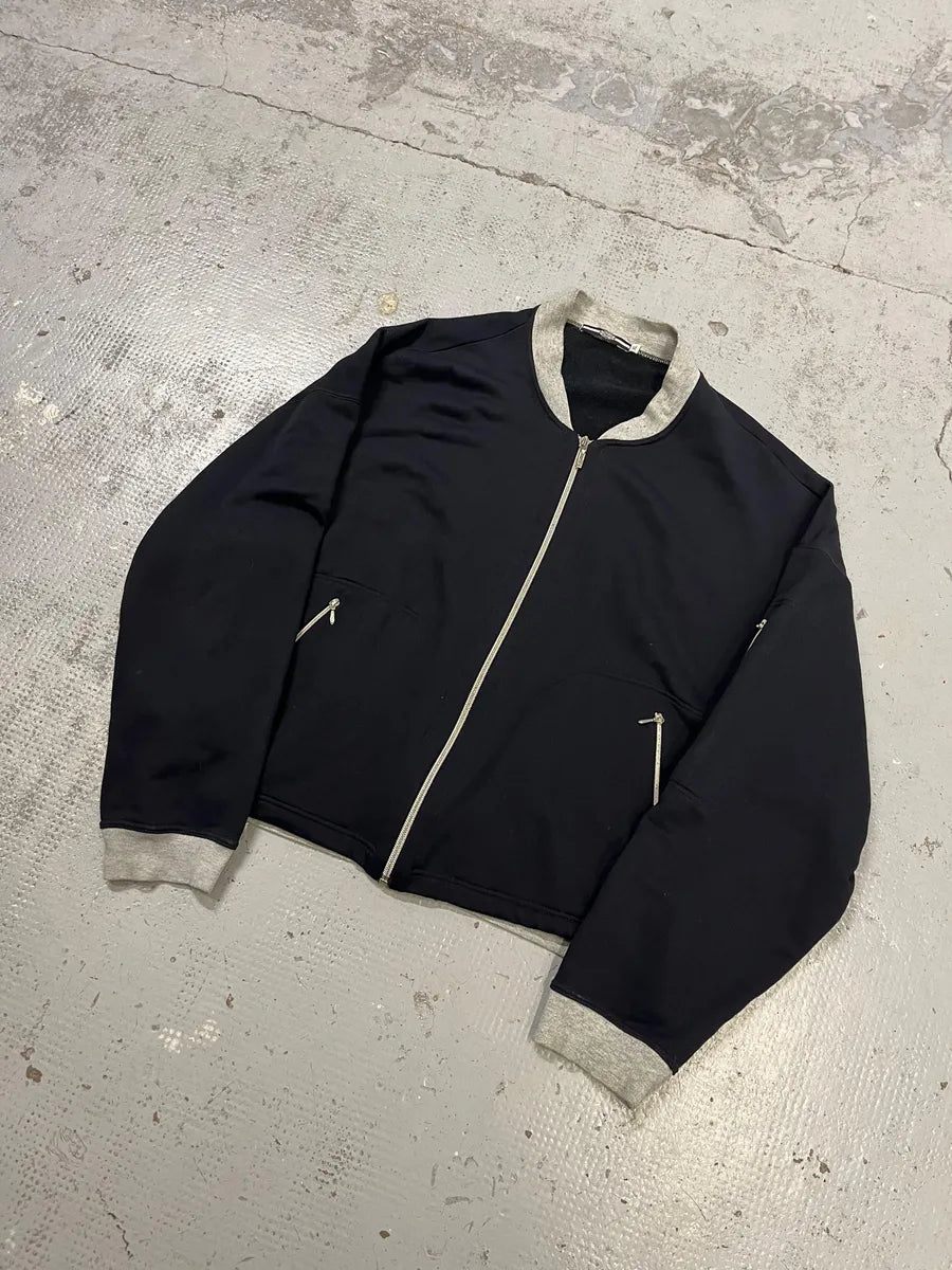 1990s Marithé et François Girbaud Navy & Grey Track Jacket UGaYDAa 3