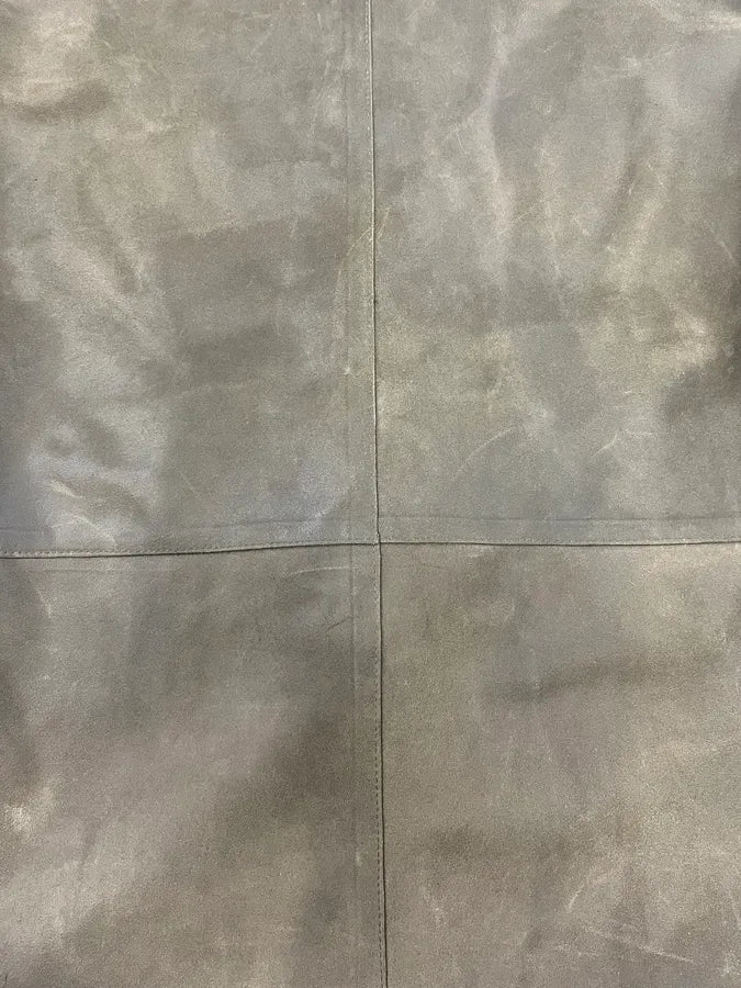 1990s Miu Miu Military Brown Suede Leather Trucker Jacket lKLDNiG 7