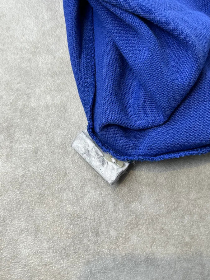 1990s Moncler Classic Blue Polo Shirt izBjJvH 9