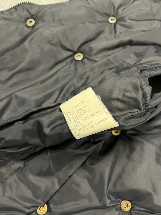 1990s Moschino Black Studded Puffer Vest tXLQLUi 10