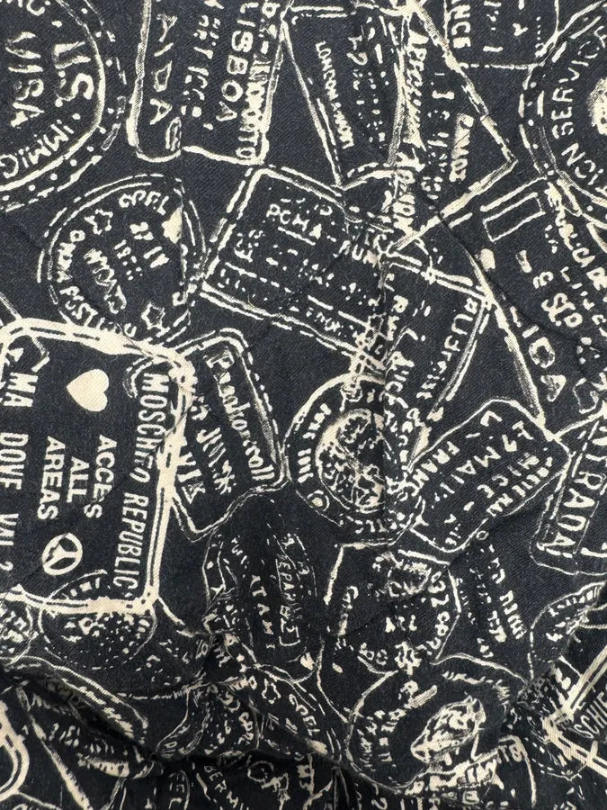 1990s Moschino Grey Wool Bomber Jacket BvsnKLd 10