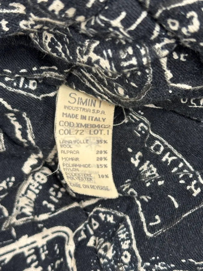 1990s Moschino Grey Wool Bomber Jacket BvsnKLd 14