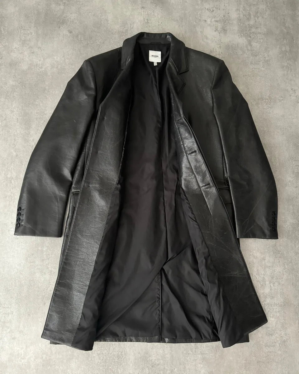 1990s Moschino Imperialist Black Matrix Premium Jacket WKMXDnf 2
