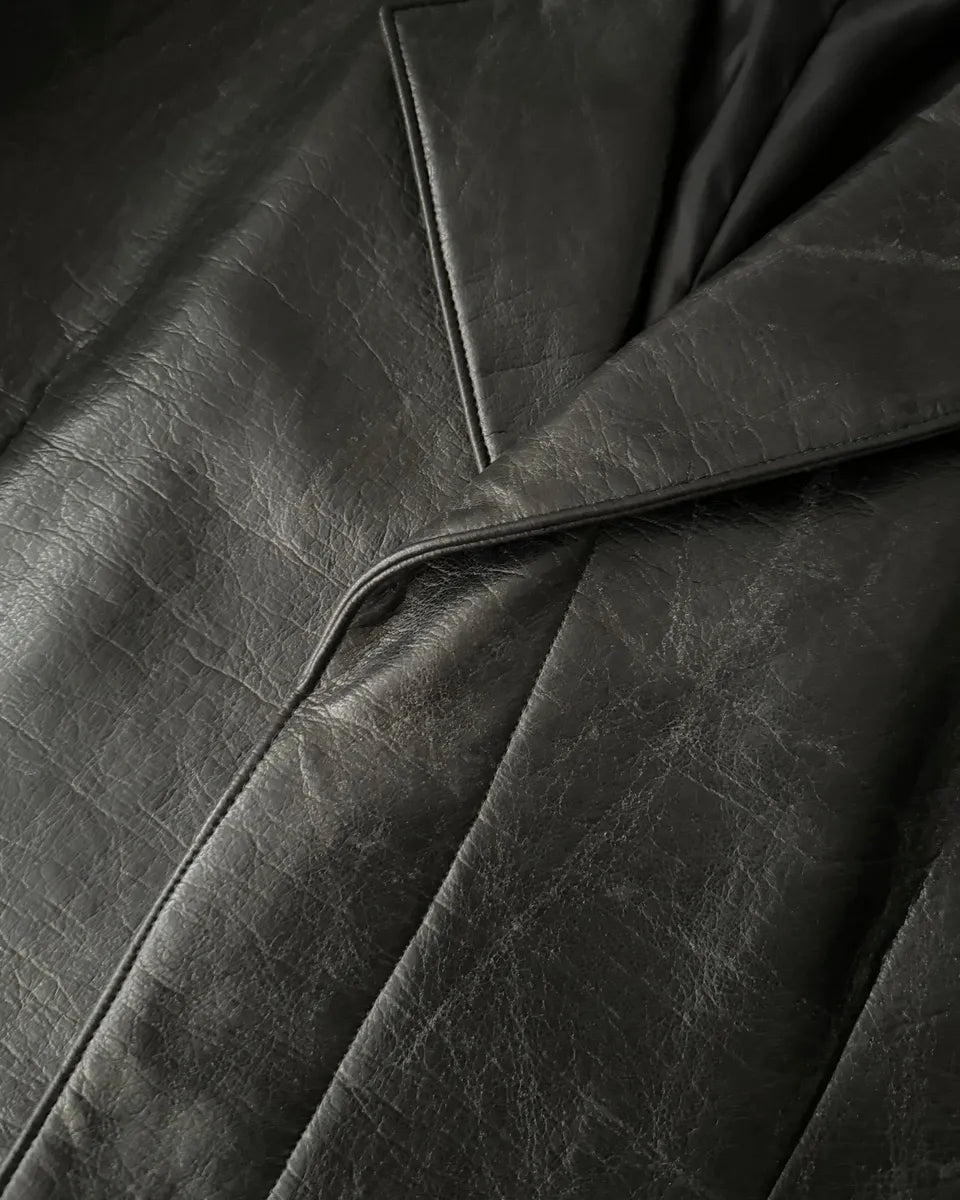 1990s Moschino Imperialist Black Matrix Premium Jacket WKMXDnf 5