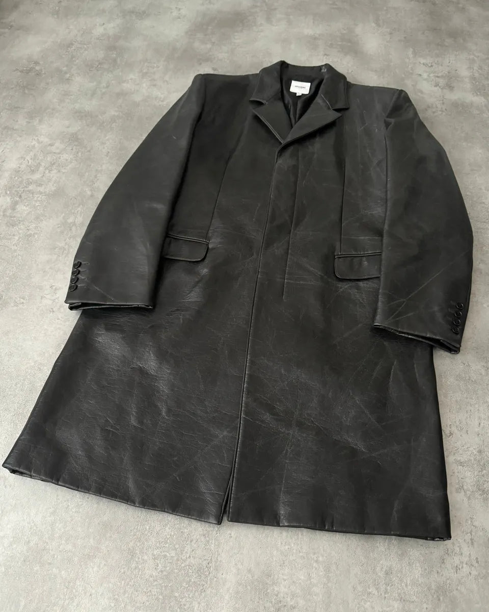 1990s Moschino Imperialist Black Matrix Premium Jacket WKMXDnf 6