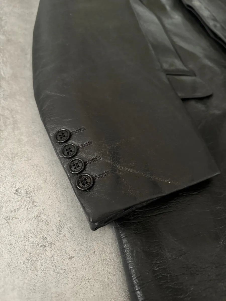 1990s Moschino Imperialist Black Matrix Premium Jacket WKMXDnf 8