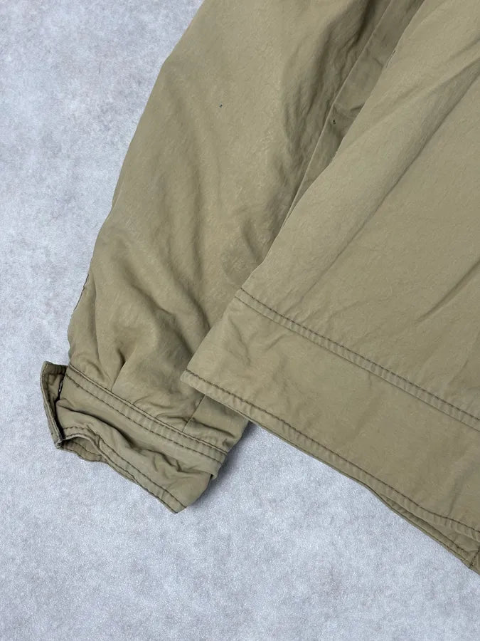 2000s Moschino Khaki Bomber Jacket Nylon Cargo Pocket  JldGFxv 7