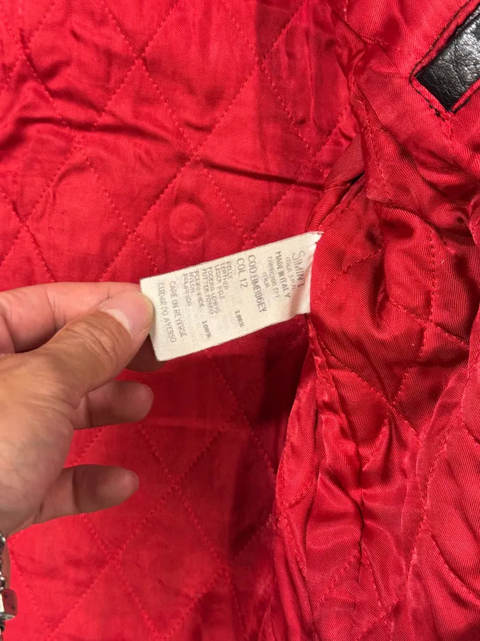 1990s Moschino Premium Black Leather Jacket SMFugJB 7