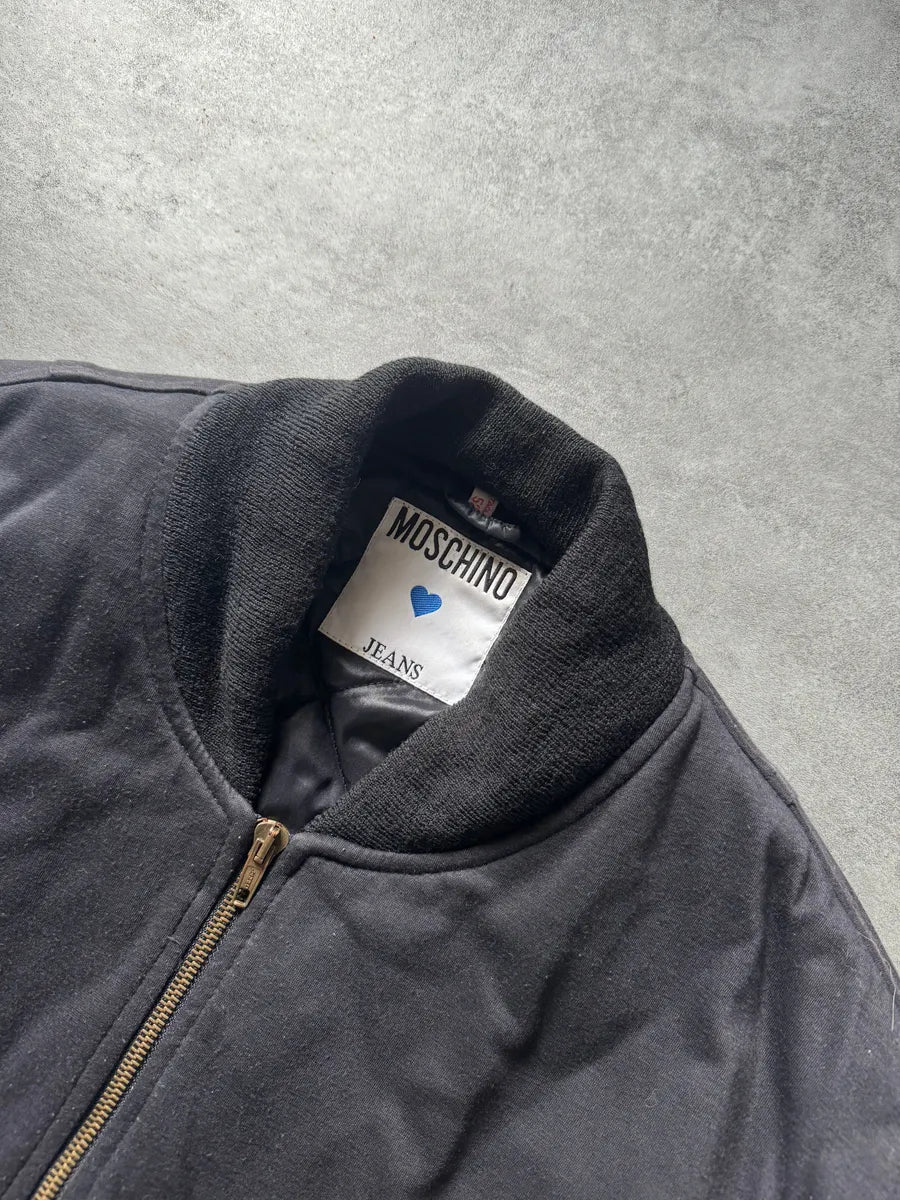 1990s Moschino Ultimate Relaxed Aero Bomber Jacket UmAmRiW 7
