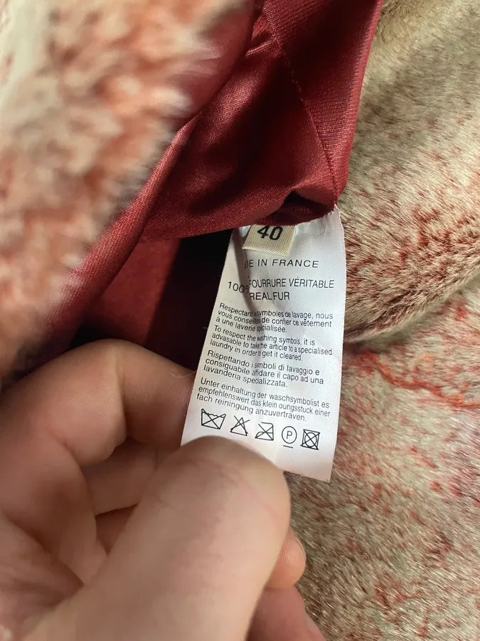 1990s Plein Sud Iridescent Fur Effect Sleeveless Turtleneck (M) 8