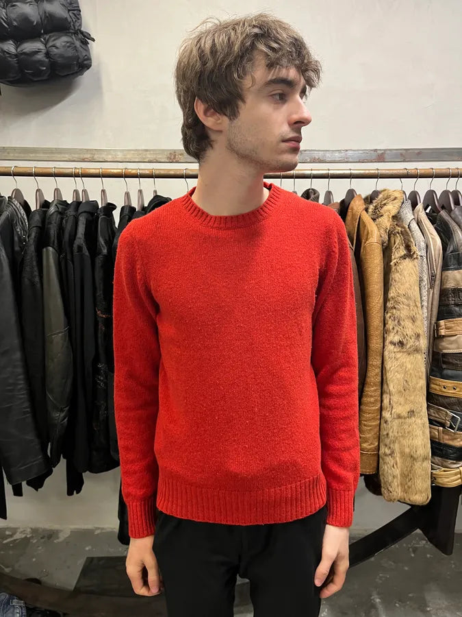 1990s Prada Red Devil Wool Sweater (S/M) EkQZRCJ 1