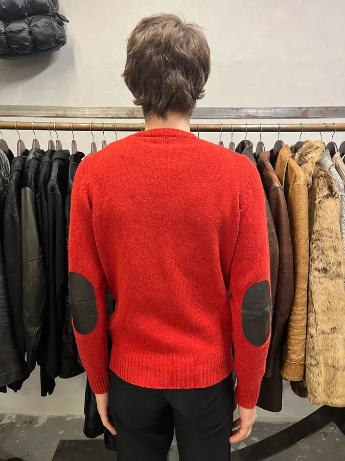 1990s Prada Red Devil Wool Sweater (S/M) EkQZRCJ 2