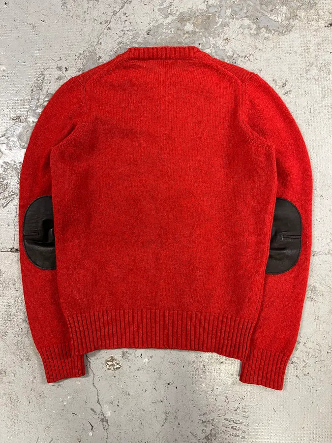 1990s Prada Red Devil Wool Sweater (S/M) EkQZRCJ 5
