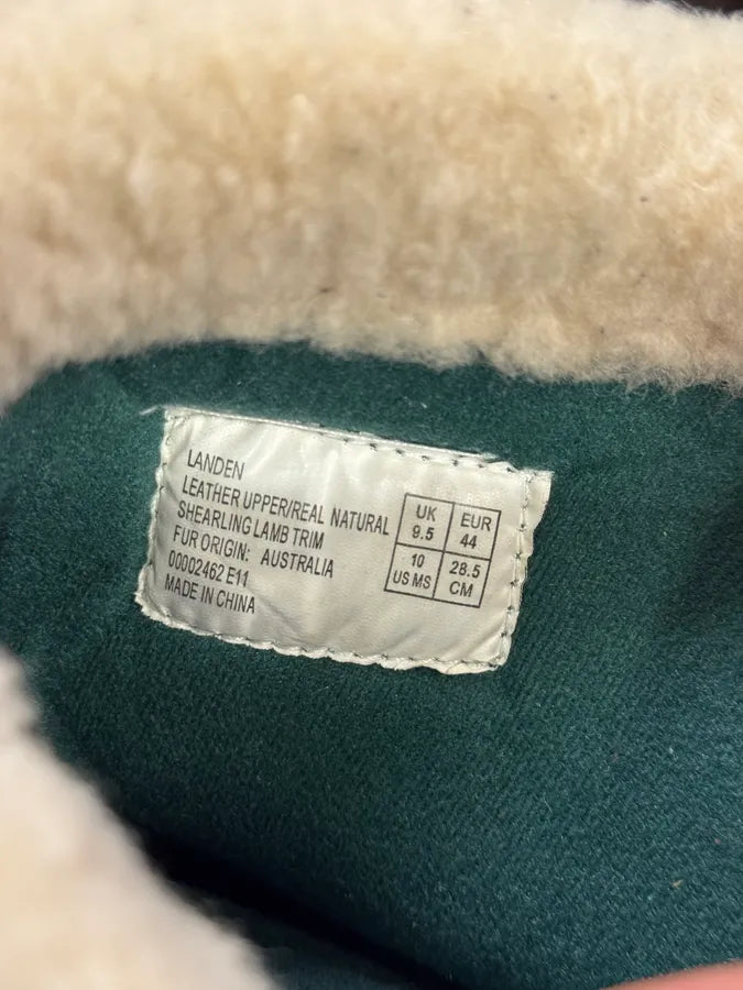 1990s Ralph Lauren Black & Brown Leather Ankle Boots dyBNamR 2