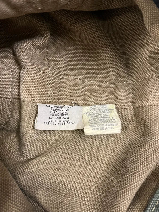 1990s Ralph Lauren Camo USA Flag Faded Shoulder Bag EECQgdO 8