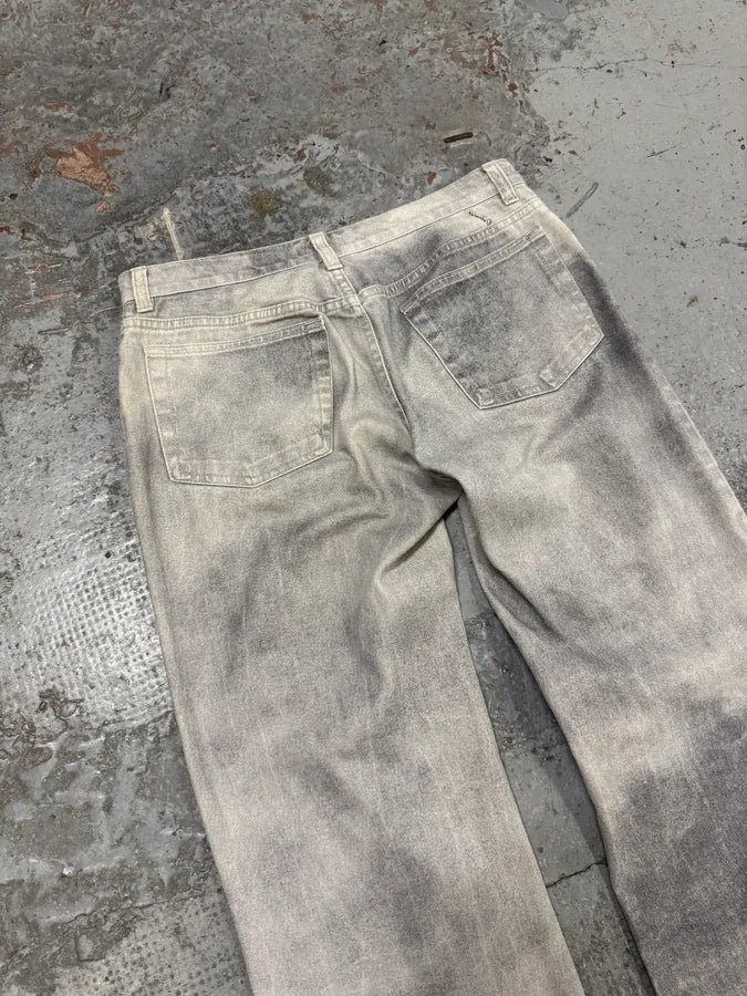 1990s Roberto Cavalli Angels Renaissance Grey Pants lXxlxPW 7