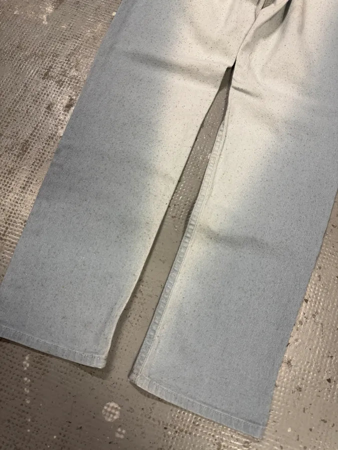 1990s Roberto Cavalli Blue Ice Gradient Pants (S/M) atERjSc 10