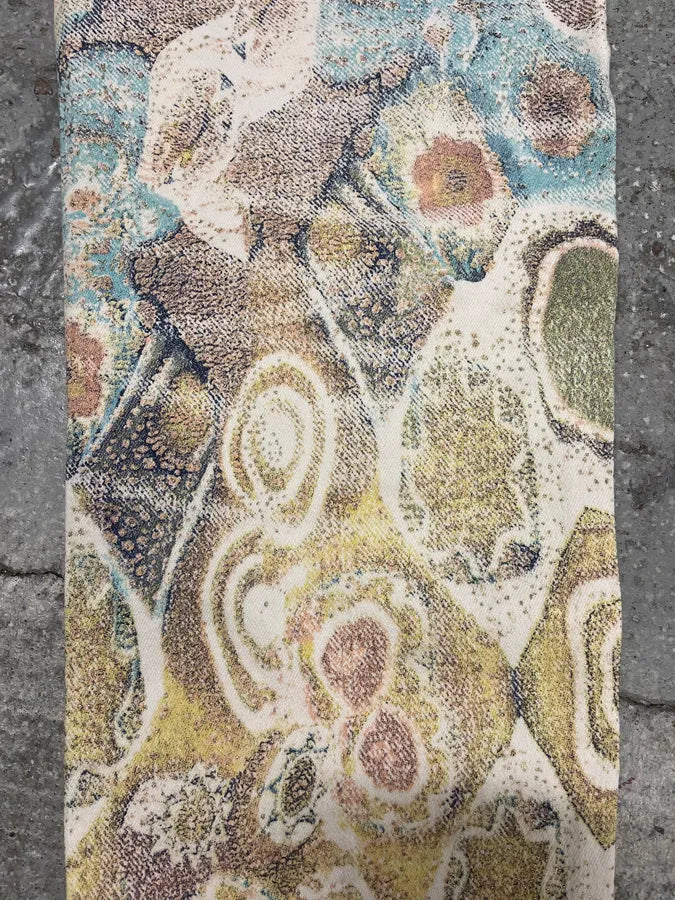 1990s Roberto Cavalli Eroded Baroque White Pants (S/M) CpUafLV 7