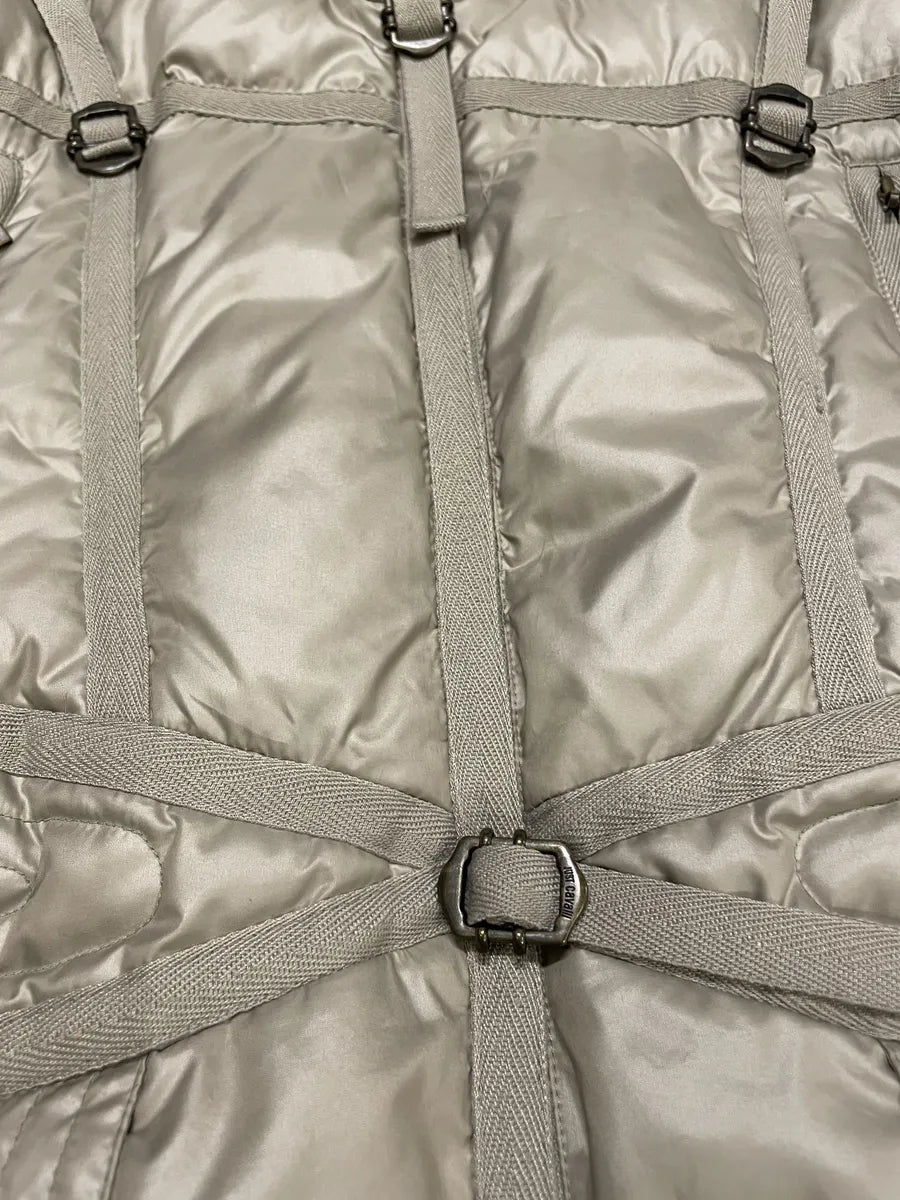 1990s Roberto Cavalli Parachute Bondage Puffer Jacket (M) 6