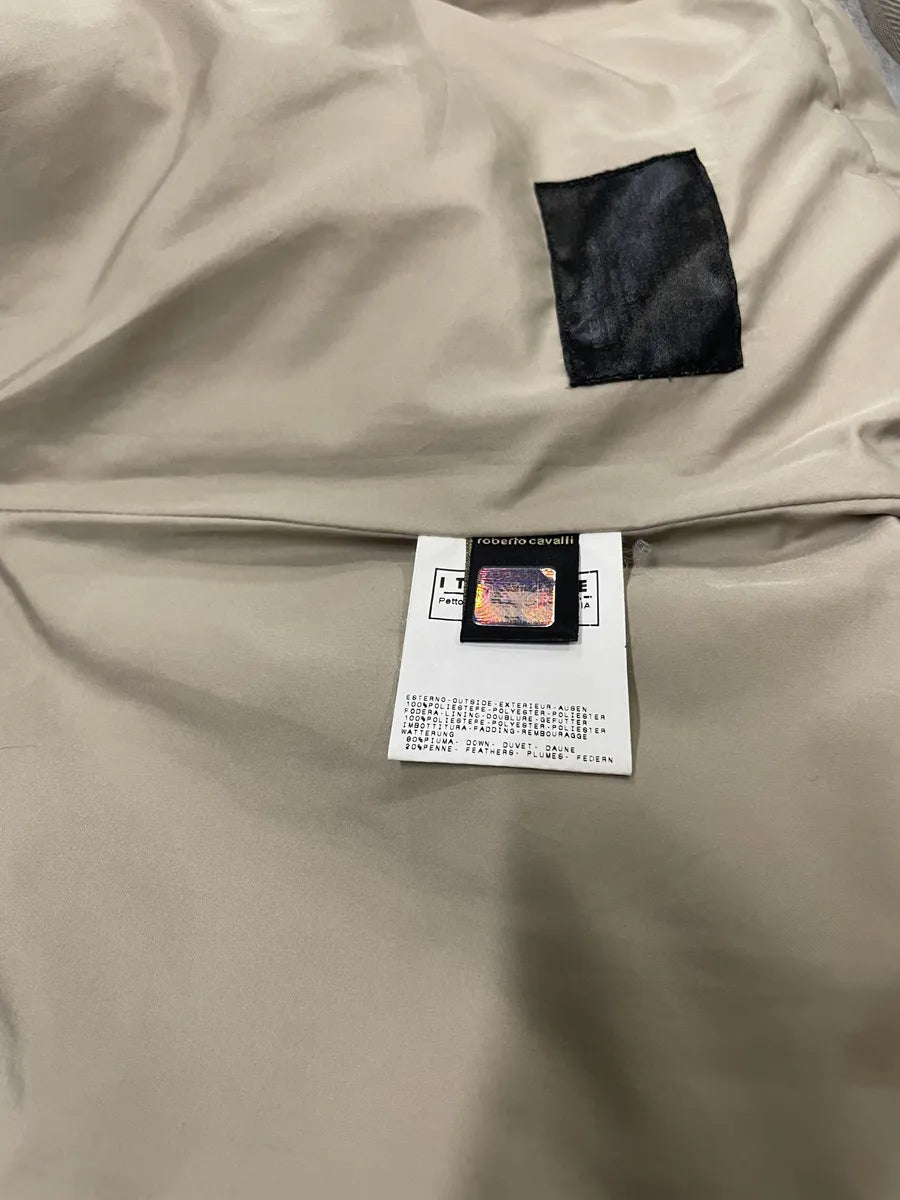 1990s Roberto Cavalli Parachute Bondage Puffer Jacket (M) 8