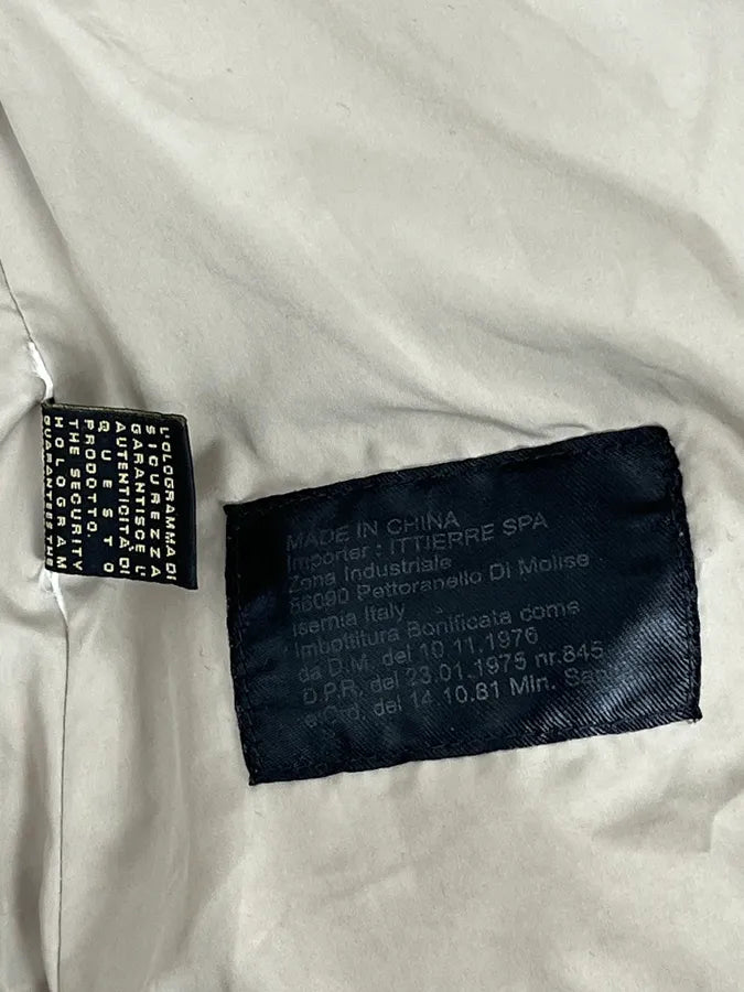 2000s Cavalli Beige Parachute Bondage Harness Puffer Jacket LUxfBZd 9