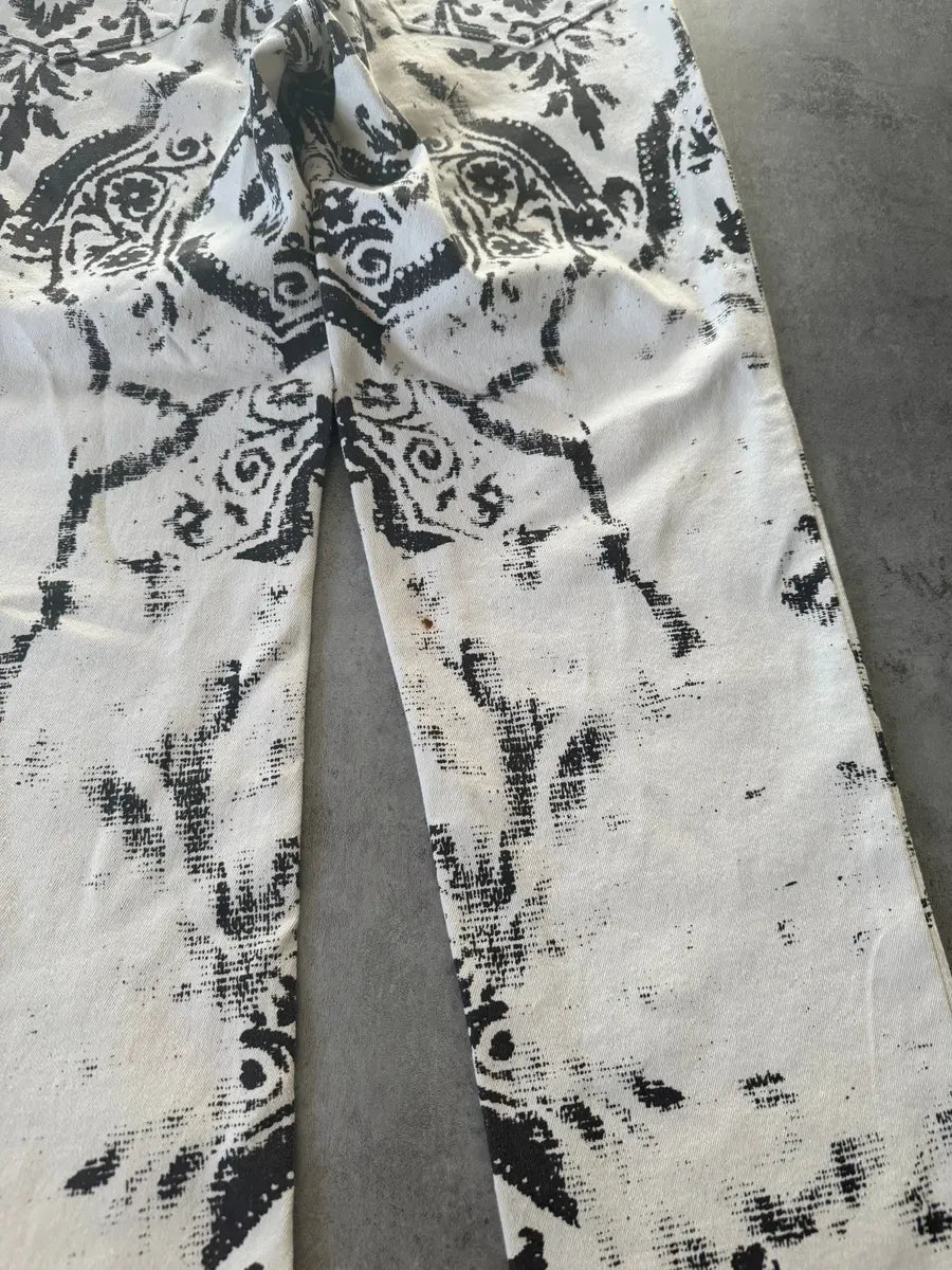 1990s Roberto Cavalli Royal Arabic Mozaic Pants QObNQdj 6