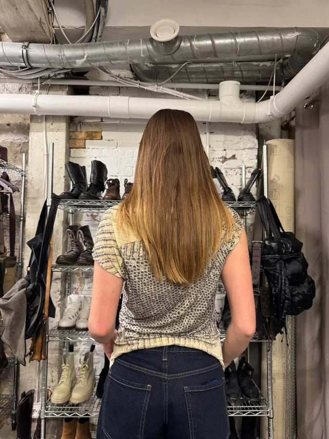 1990s Roberto Cavalli Snake Top (L) 2