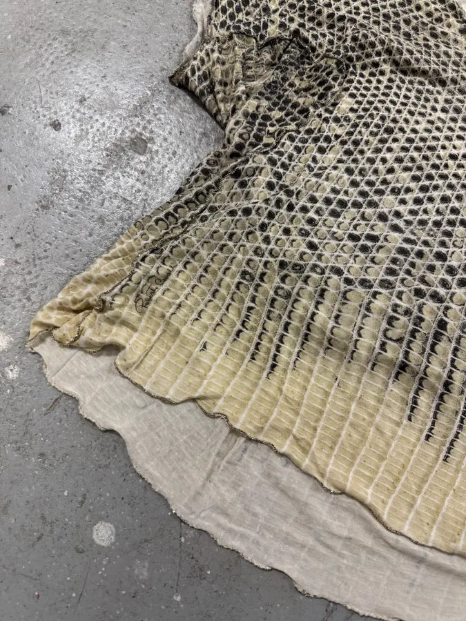 1990s Roberto Cavalli Snake Top (L) 6