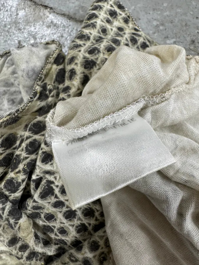 1990s Roberto Cavalli Snake Top (L) 10