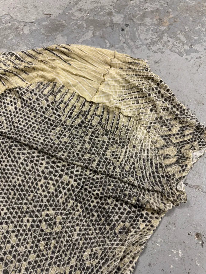 1990s Roberto Cavalli Snake Top (L) 5