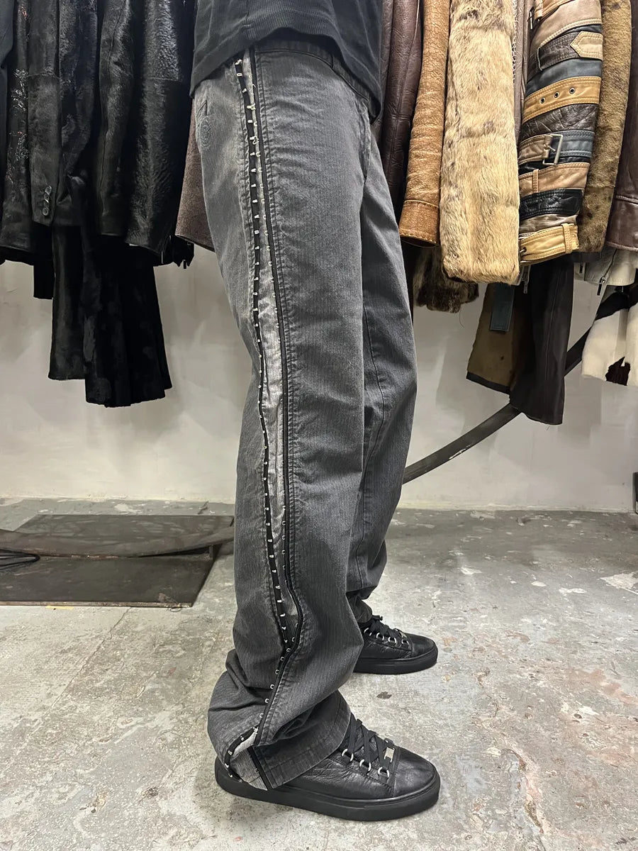 1990s Sabotage Grey Archive Pins Pants (M) rnzifRf 1