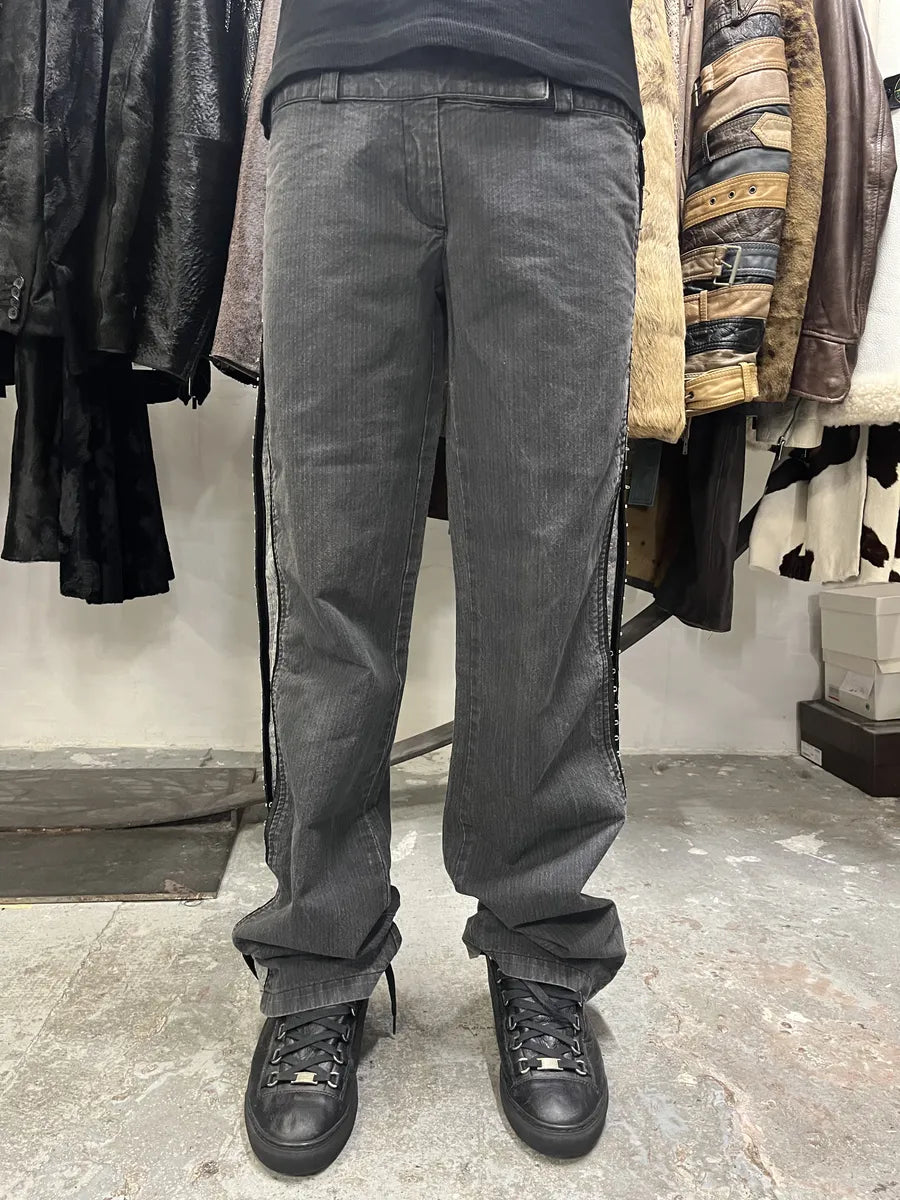 1990s Sabotage Grey Archive Pins Pants (M) rnzifRf 2
