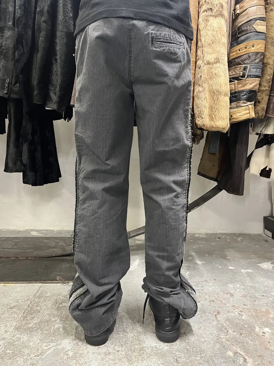 1990s Sabotage Grey Archive Pins Pants (M) rnzifRf 3