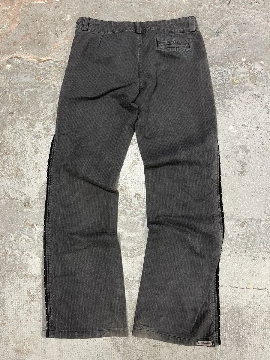 1990s Sabotage Grey Archive Pins Pants (M) rnzifRf 4