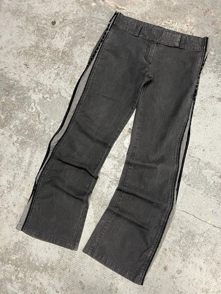 1990s Sabotage Grey Archive Pins Pants (M) rnzifRf 7