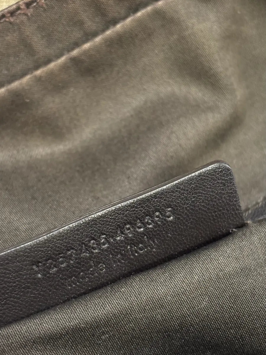 AW2008 Saint Laurent Muse Y Cream Leather Tote Bag axdnokG 16