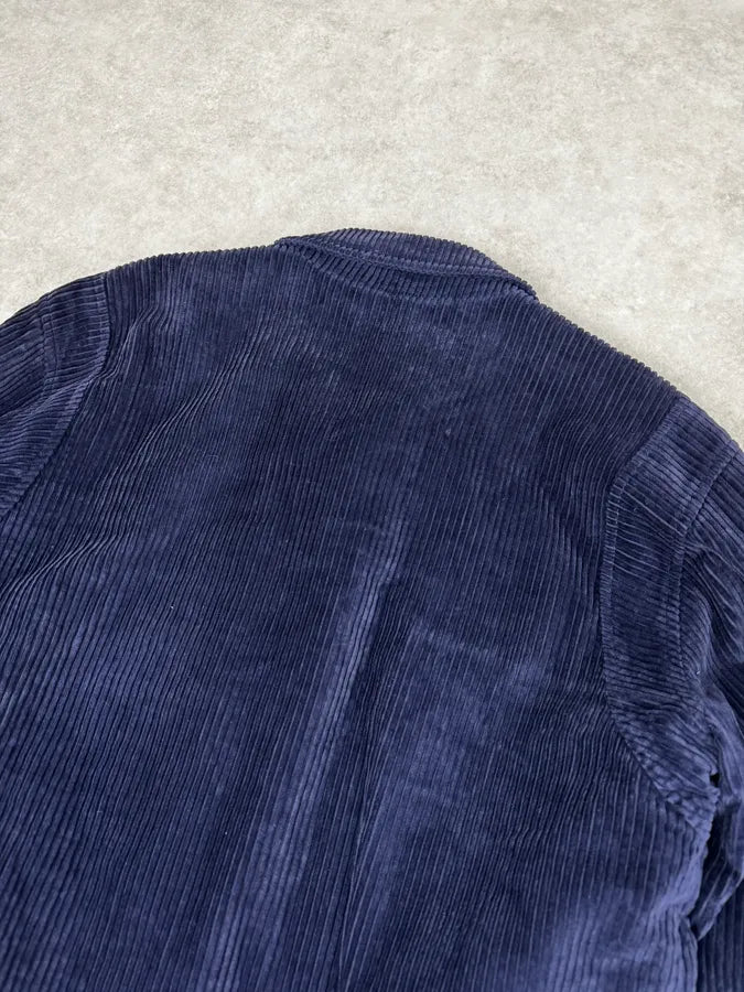 1990s Valentino Navy Corduroy Premium Jacket LAvnOjs 6