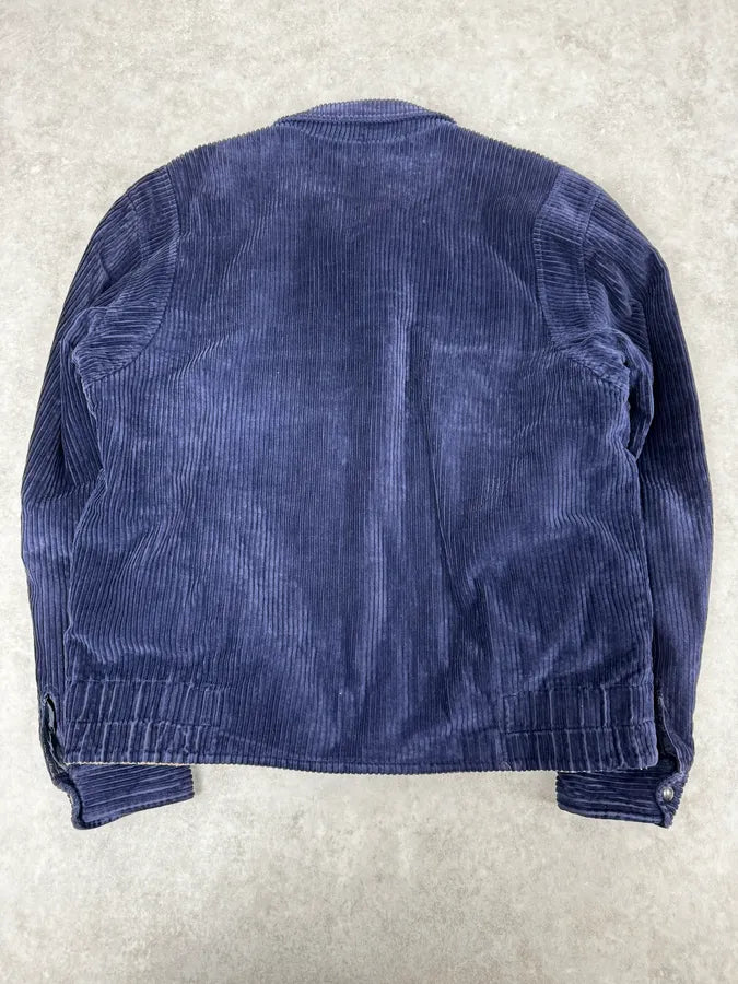 1990s Valentino Navy Corduroy Premium Jacket LAvnOjs 3