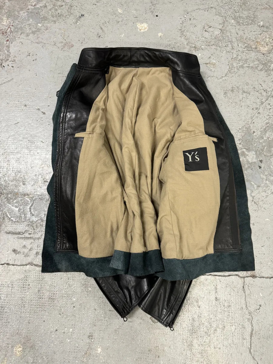 1990s Yohji Yamamoto Ys Black Pony Hair Leather Jacket rqjiyJg 5