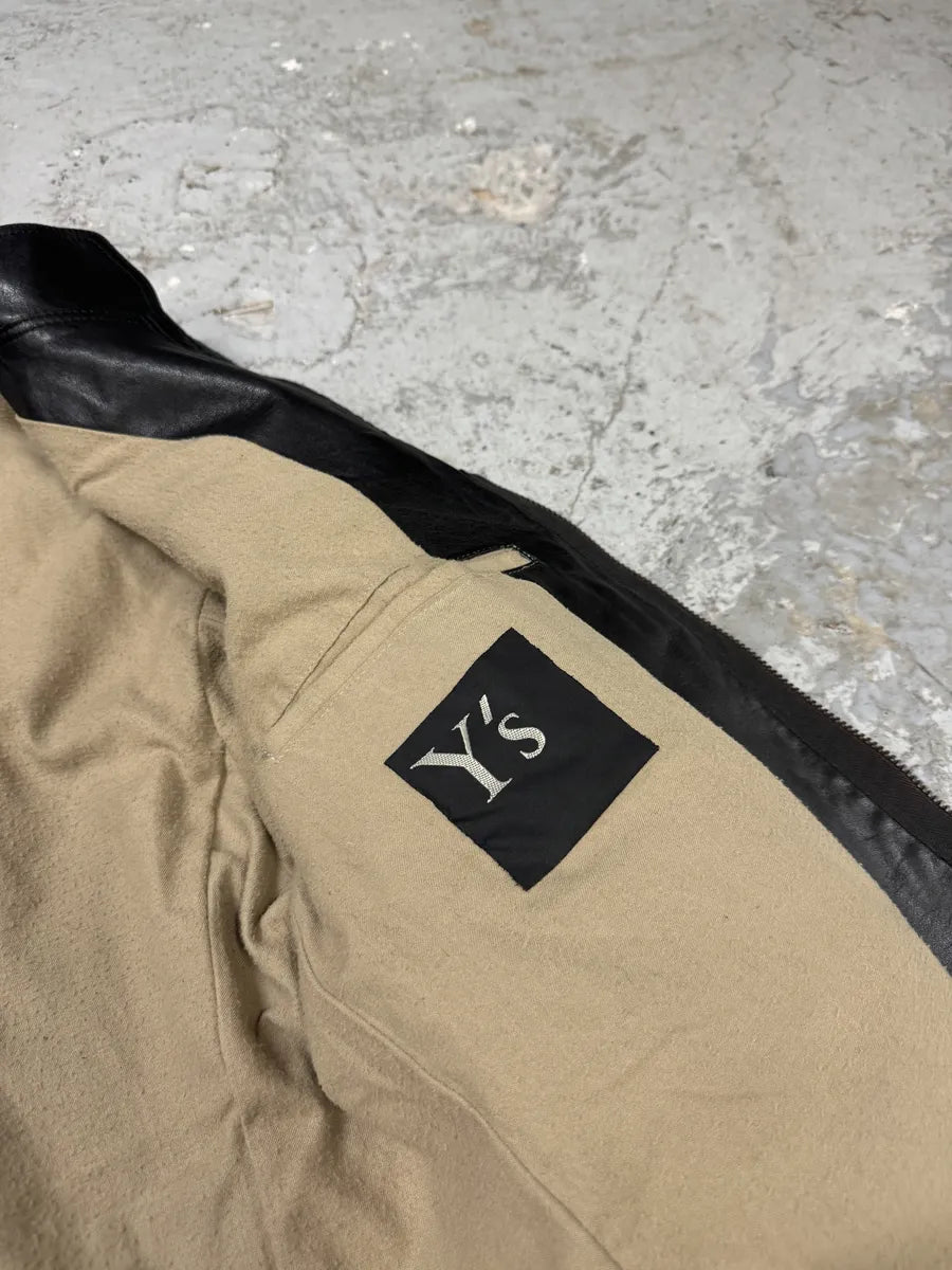 1990s Yohji Yamamoto Ys Black Pony Hair Leather Jacket rqjiyJg 7