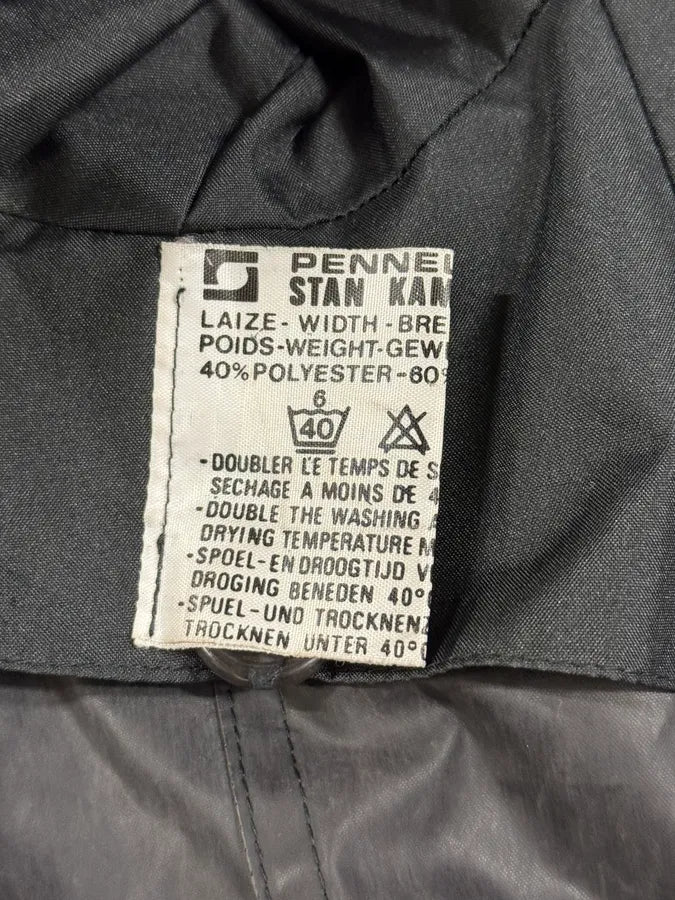 1990s Yves Saint Laurent Black Minimalist Trench Coat vrLsijK 8