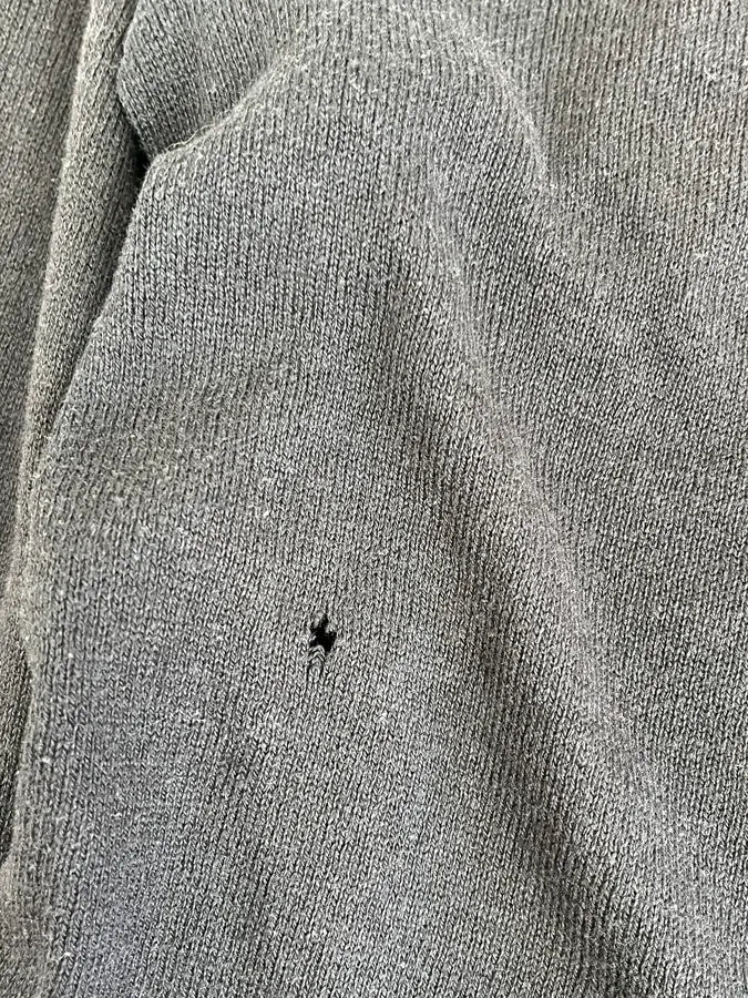 1990s Yves Saint Laurent Tern V Neck Distressed Sweater kehFvXA 9