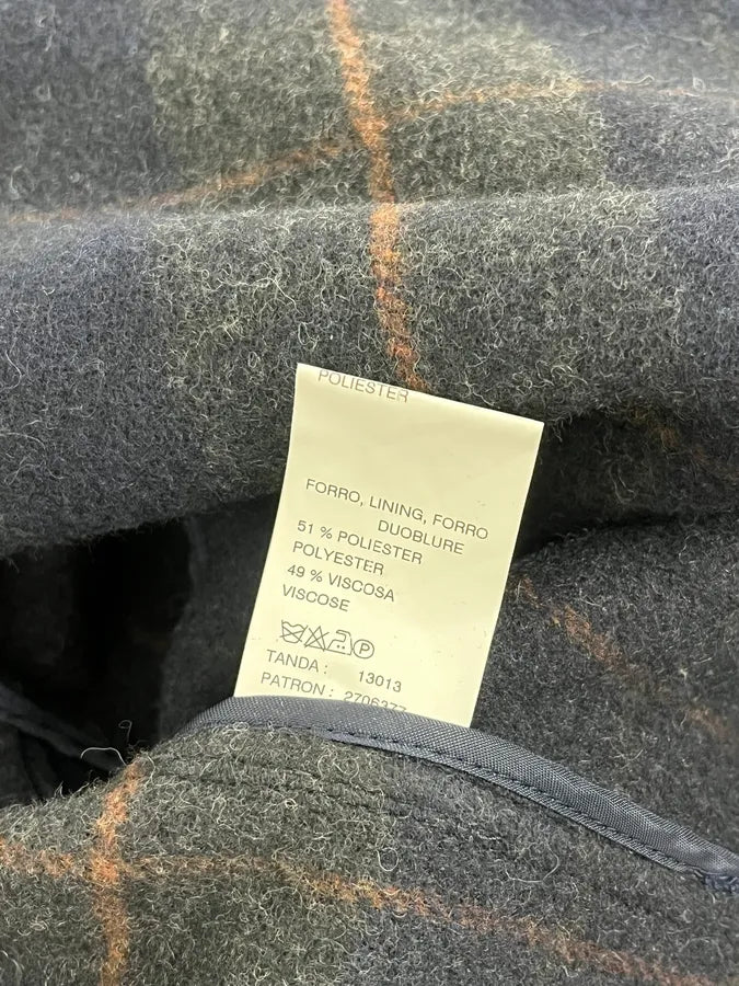 1990s Yves Saint Laurent Classy Dark Navy Wool Duffle Coat CSpaTSX 9