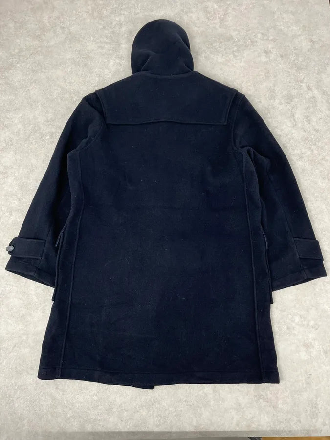 1990s Yves Saint Laurent Classy Dark Navy Wool Duffle Coat CSpaTSX 6