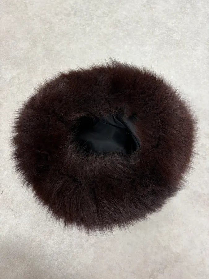 1990s Yves Saint Laurent Fur Chapka Hat eMsdVsM 4