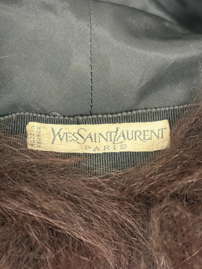 1990s Yves Saint Laurent Fur Chapka Hat eMsdVsM 5